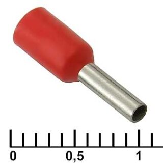 Кабельный наконечник DN01006 red (1.4x6mm)