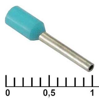Кабельный наконечник DN00308 turquoise (0.8x8mm)