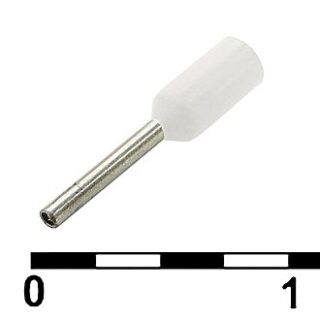 Кабельный наконечник DN00206 white (0.75x6mm)