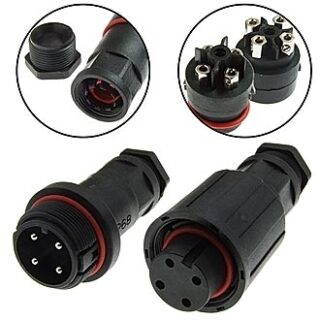 Разъем герметичный SZC-9000 4pin (IP68)