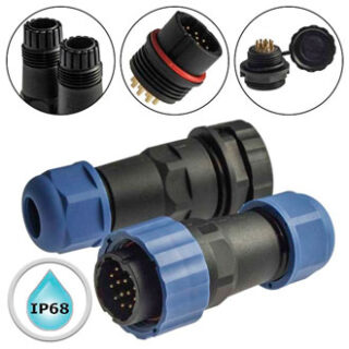 Разъем герметичный SZC21 14P-F-M