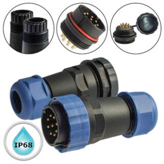 Разъем герметичный SZC28 9P-F-M