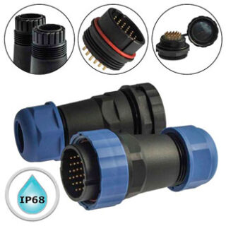 Разъем герметичный SZC28 24P-F-M