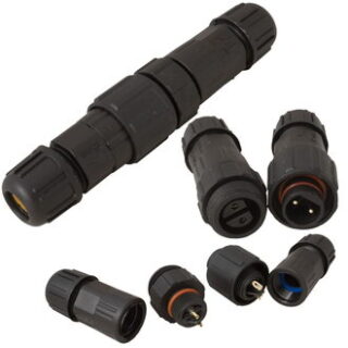 Разъем герметичный SZC-188A-2P IP68 (250V 10A)