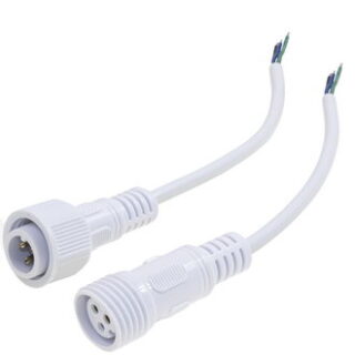 Разъем герметичный 3pin WP*3 L=40 D=19mm 3*0.3mm2