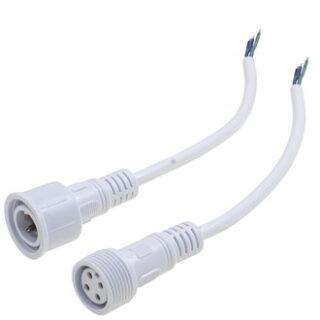 Разъем герметичный 4pin WP L=40 D=21.5mm 4*0.3mm2,4P-L