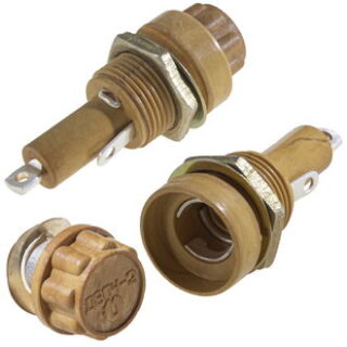 Держатель предохранителя ДВП4-2 (карболит)