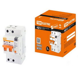 Автоматический выключатель АД12 2P C63 300мА 4.5кА тип АС 3мод
