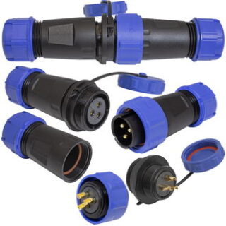 Разъем герметичный SZC21 3P-F-M
