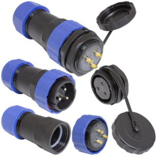 Разъем герметичный SZC28 3P-M-FB