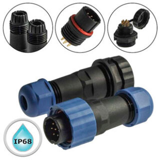 Разъем герметичный SZC16 7P-F-M