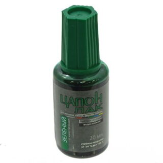 ЛКМ Цапон лак зеленый (Кист) 20мл