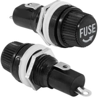 Держатель предохранителя ДВП4-2 (5x20 10a 250v) импорт