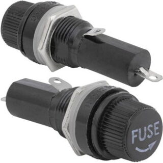 Держатель предохранителя ДВП7 (6.35x30) аналог