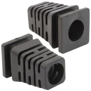 Втулка проходная Втулки 6.5х12х12х10х19х2 black