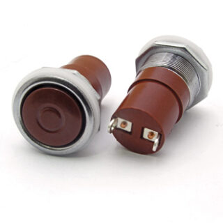 Кнопочный переключатель К1-2 ф20 красный (аналог)