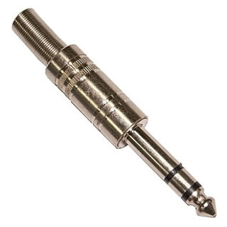 Аудио разъем SZC-0055 / 6.3 mm stereo