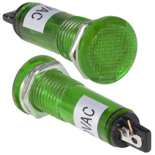 Лампа неоновая в корпусе N-806-G 220V