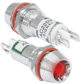 Светодиод в корусе L-616-R 220v (10mm)