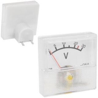 Щитовой прибор Вольтметр 30В (40х40)