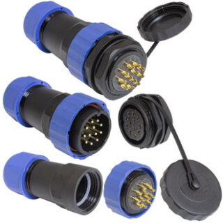 Разъем герметичный SZC28 12P-M-FB