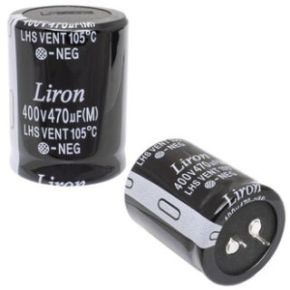 Конденсатор 470 UF 400V 105*C 35*45 Liron