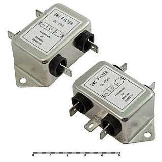 Фильтр сетевой DL-2D3 2A. 250V