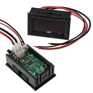 Щитовой прибор 0-3.0000ADC blue (48x29mm)