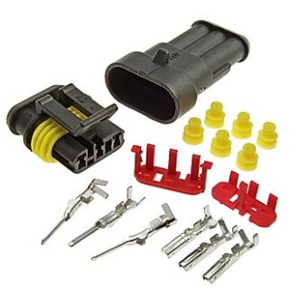 Разъем SuperSeal 1.5, 3PIN MF