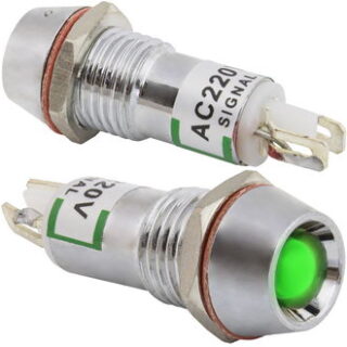 Светодиод в корусе L-616-G 220v (10mm)