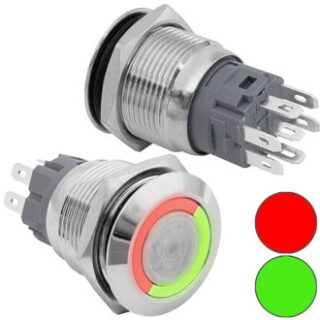 Кнопка антивандальная GQ19B-10E/RG/N off-(on)