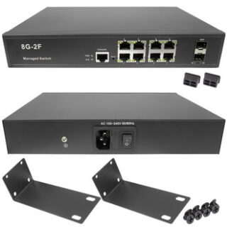 Коммутатор RU-SW-8G2S-PL