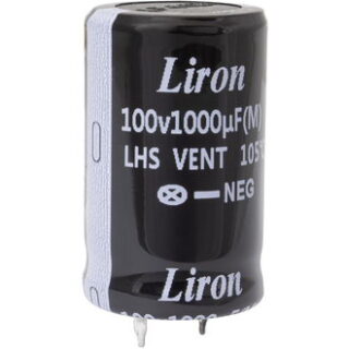 Конденсатор 1000 UF 100V 105*C 22*35 Liron
