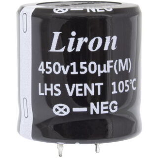 Конденсатор 150 UF 450V 105*C 30*30 Liron