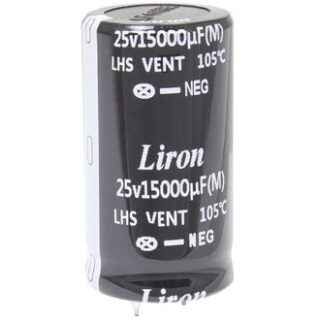 Конденсатор 15000 UF 25V 105*C 25*45 Liron