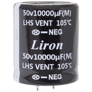 Конденсатор 10000 UF 50V 105*C 35*40 Liron