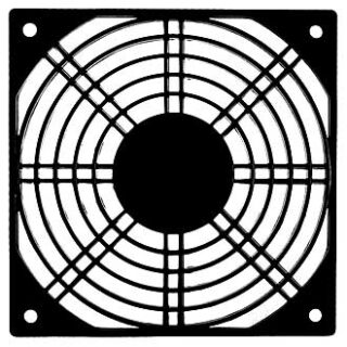Решетка для вентилятора KPG-120 (120х120)