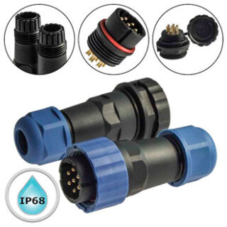Разъем герметичный SZC21 7P-F-M
