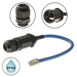 Разъем герметичный RJ45M22L25-6B