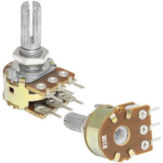 Потенциометр 16K2 KC 2x10k