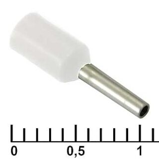 Кабельный наконечник DN00506 white (1x6mm)