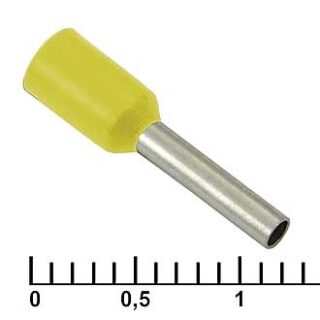 Кабельный наконечник DN01008 yellow (1.4x8mm)