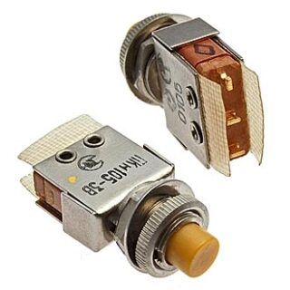 Кнопочный переключатель ПКН105-3В (ЖЕЛТЫЙ 200*г)