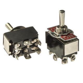 Тумблер KN3(B)-223 (on)-off-(on)