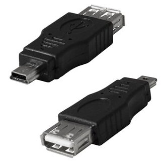 Разъем USB USB2.0 A(f)-mini USB B(m)