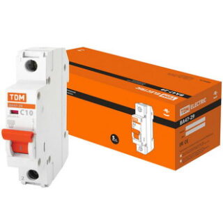 Автоматический выключатель ВА47-29 1Р 10А 4.5кА х-ка С