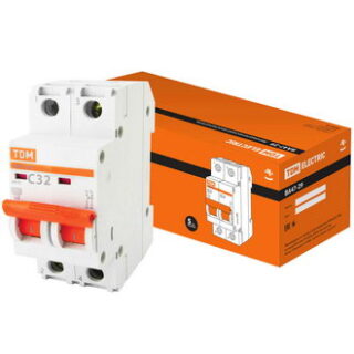 Автоматический выключатель ВА47-29 2Р 32А 4.5кА х-ка С