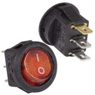 Переключатель KCD5-101N-C3-R/3P on-off