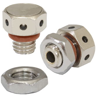 Клапан M5X0.8 Brass/Steel nut