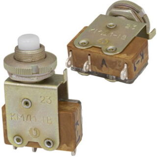 Кнопочный переключатель КМД1-1В